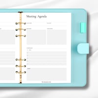 Image 1 of Meeting Agenda Insert