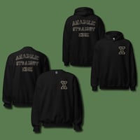 Image 6 of Camo Logo Hoodie & Crewneck