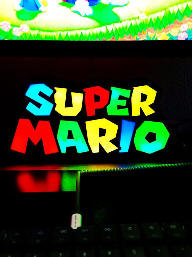 Image of Super Mario Lampe 3D
