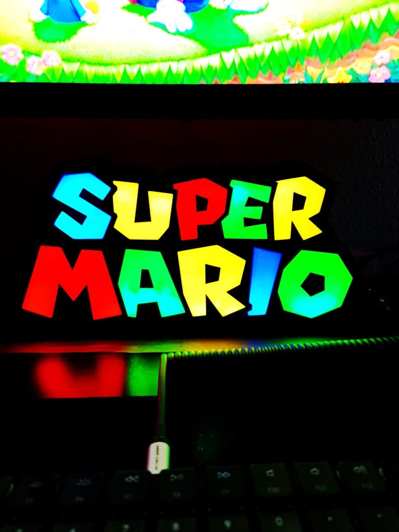 Image of Super Mario Lampe 3D