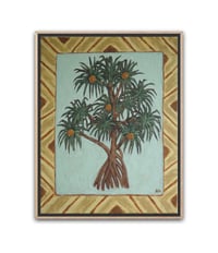 Image 3 of Pineapple Tree original artwork 