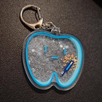 Image 3 of Ado Hachan Liquid Glitter Acrylic Keychains