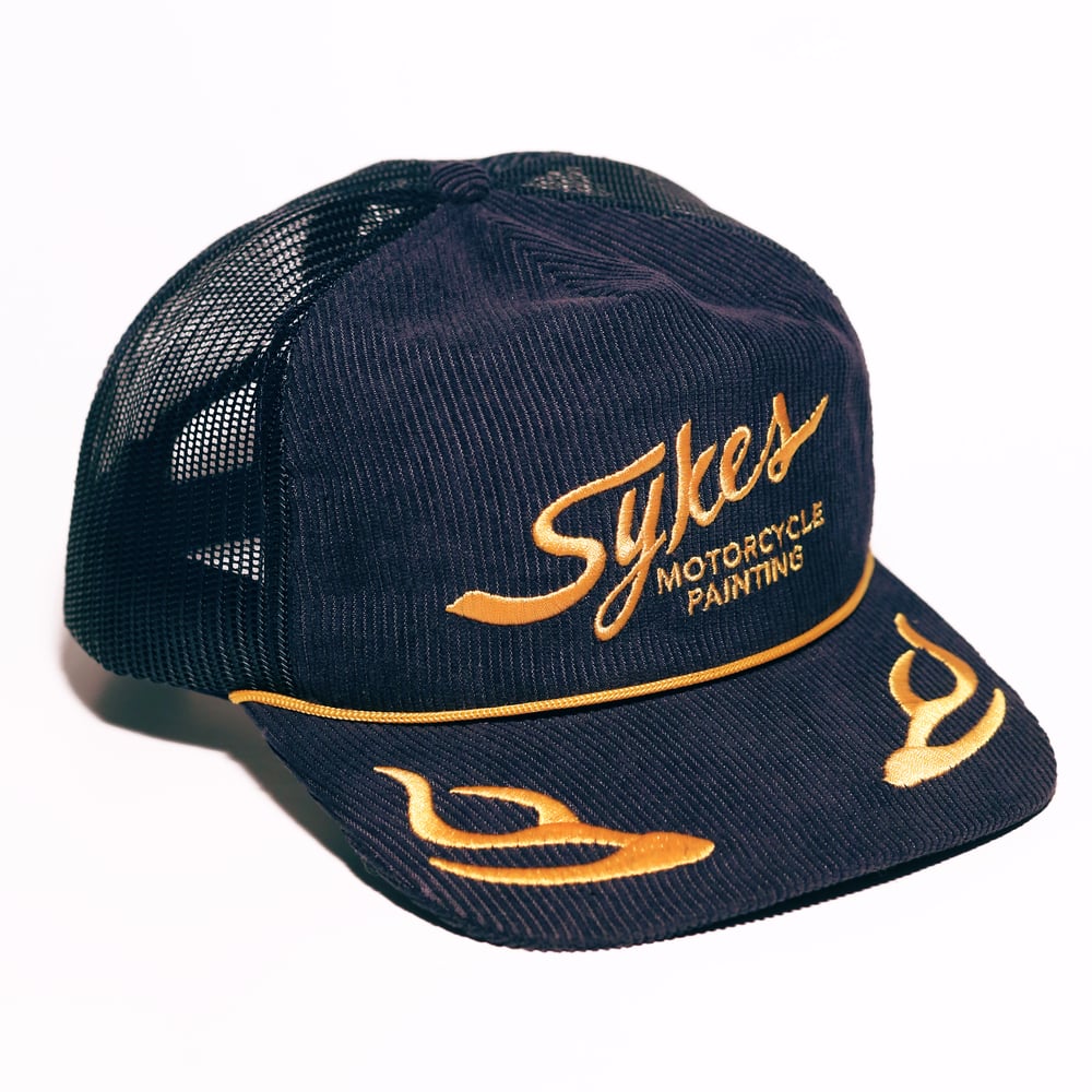 Image of Navy Flame SnapBack 