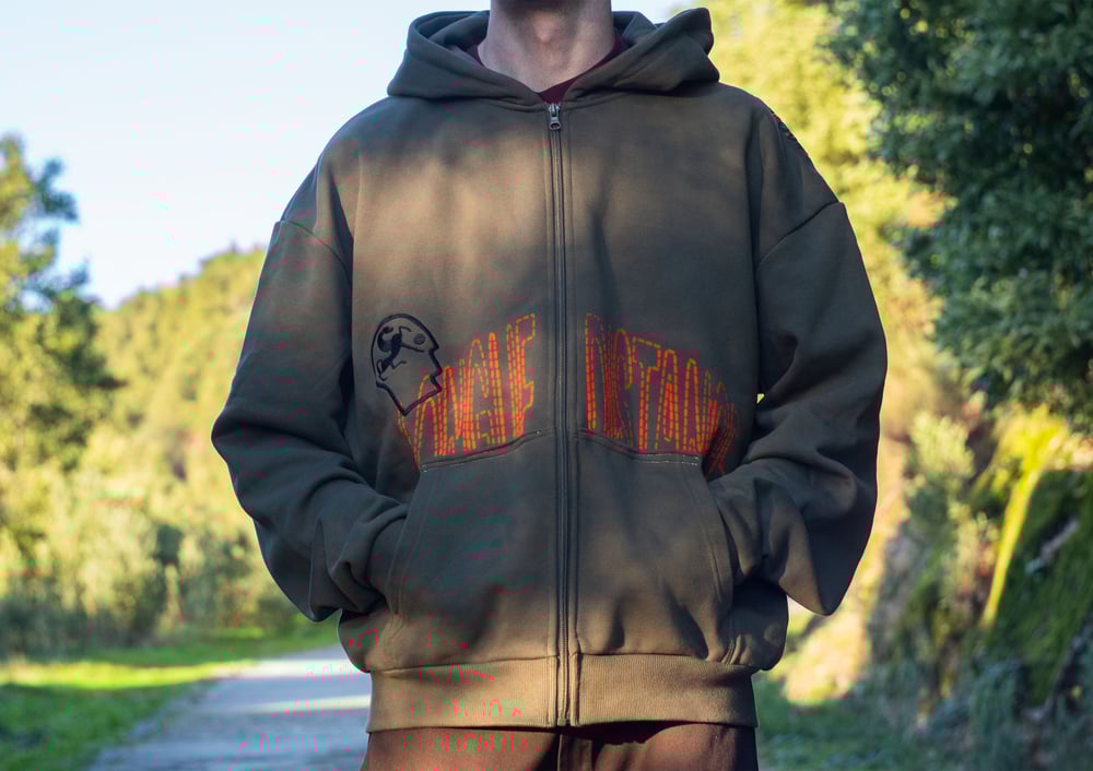 Image of Sweat LONGUE DISTANCE kaki