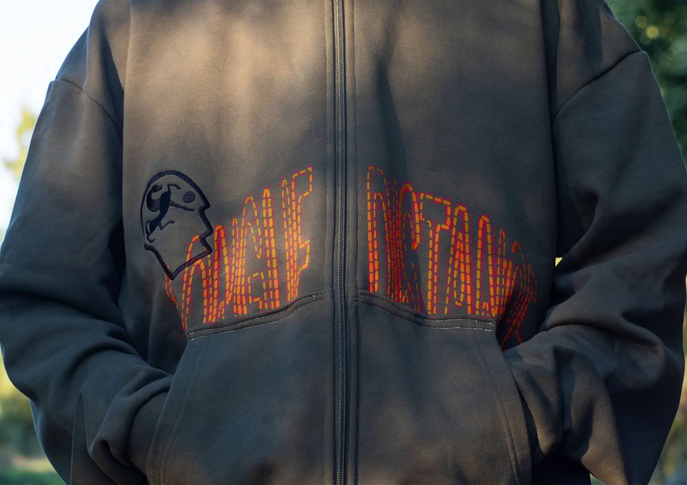 Image of Sweat LONGUE DISTANCE kaki