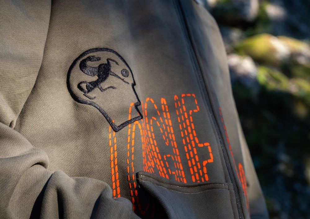 Image of Sweat LONGUE DISTANCE kaki