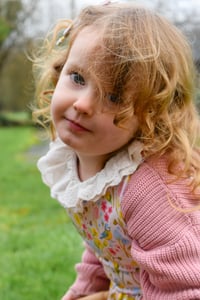 Image 4 of Pink floral blue tit - PRE-ORDER - BABY/CHILDRENS CLOTHING.