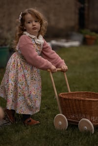 Image 15 of Pink floral blue tit - PRE-ORDER - BABY/CHILDRENS CLOTHING.