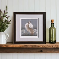 Image 3 of MOONLIGHT HARE ART PRINT