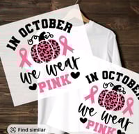 Image 4 of Cancer awareness t-shirts 