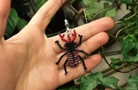 Image 2 of Big stag beetle charm