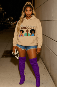 Image 1 of "I Love Being ChocLIT" Hoodie