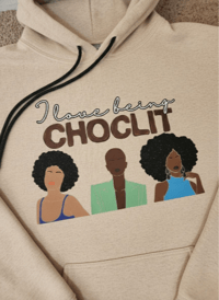 Image 2 of "I Love Being ChocLIT" Hoodie