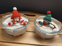 Image 1 of Melting Snowman Candle