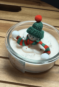 Image 3 of Melting Snowman Candle