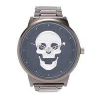 Skull Analogue Watch - Gunmetal