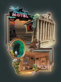 Image 4 of analog collage prints 