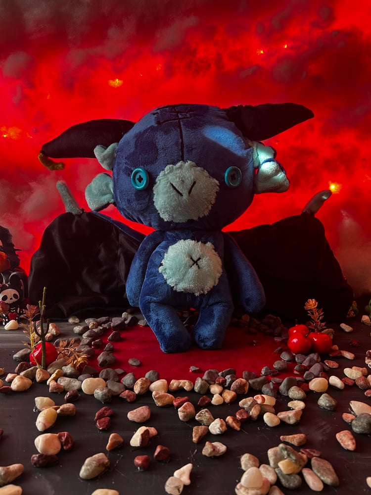 Image of Blue the Dragon Cow Gibbie