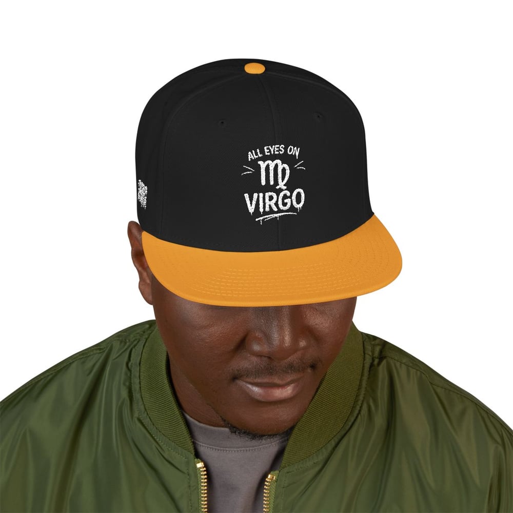 Image of Snapback Hat — White Distressed 'Dr' Embroidered Streetwear Cap