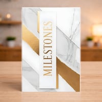 Image 2 of Planner Dashboard Cover - Elegant Black and Gold