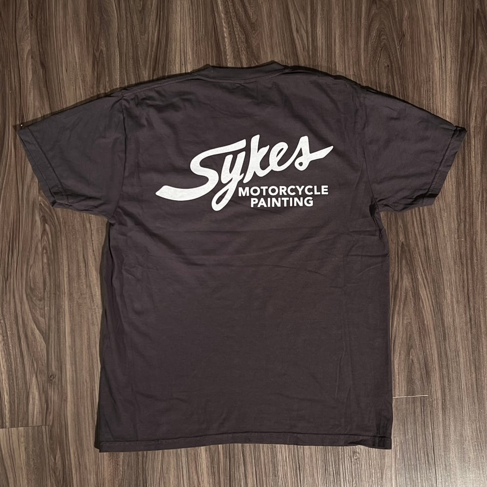 Image of Motorcycle Pocket Tee Grey