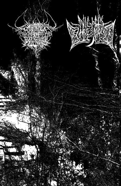 Lament In Winter's Night / Night's Threshold - SPLIT TAPE