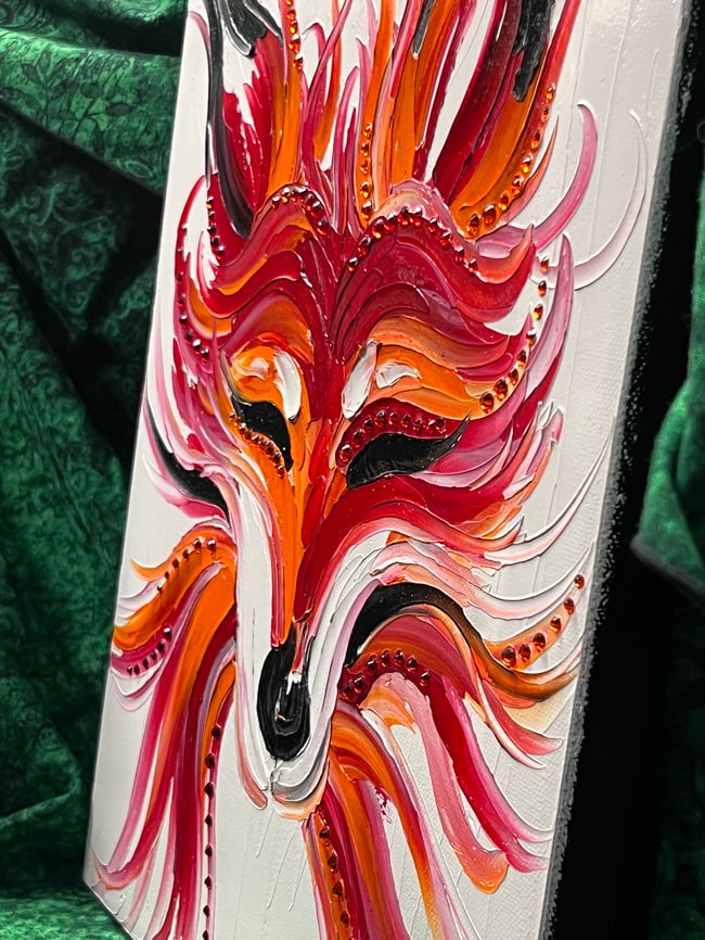 “The Tribal Muse” - 11”x14” oil on canvas ready to ship TODAY!