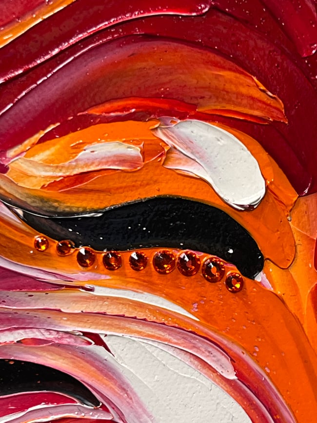 “The Tribal Muse” - 11”x14” oil on canvas ready to ship TODAY!