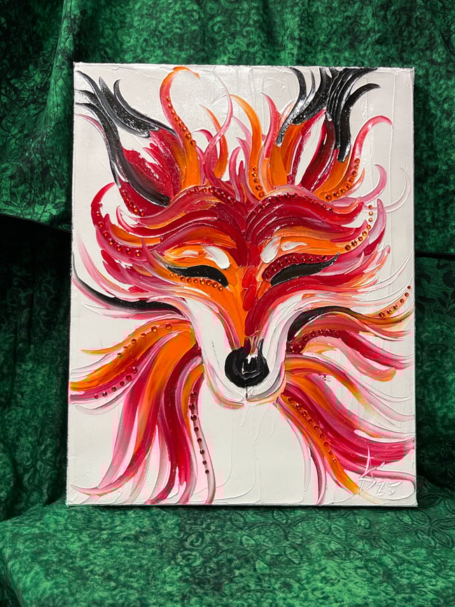 “The Tribal Muse” - 11”x14” oil on canvas ready to ship TODAY!