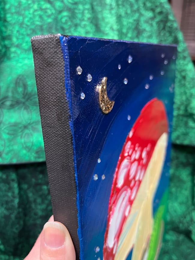 “Dreams Under the Cap” - 11”x14” oil on canvas ready to ship TODAY!