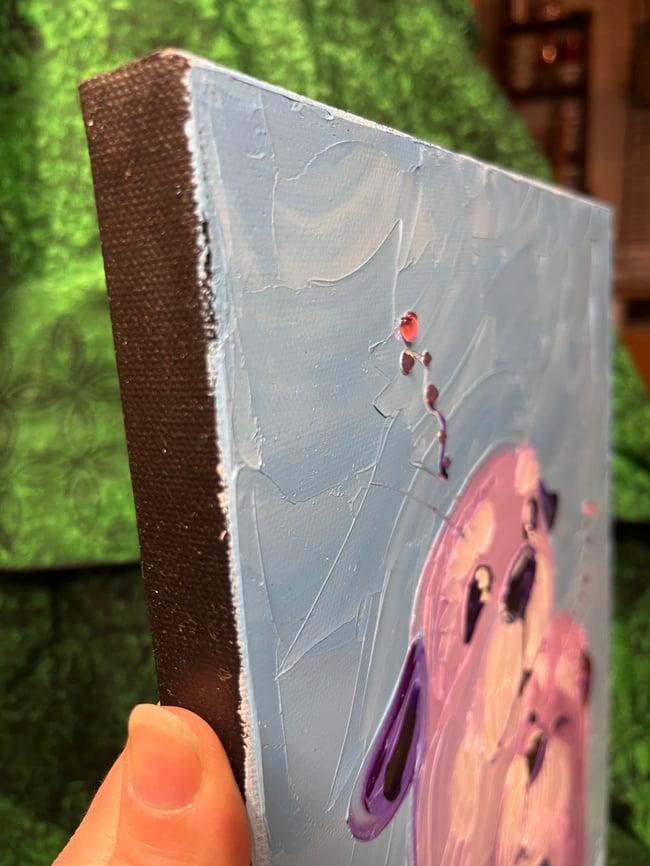 “Otterly in Love with You” - 11”x14” oil on canvas ready to ship TODAY! 