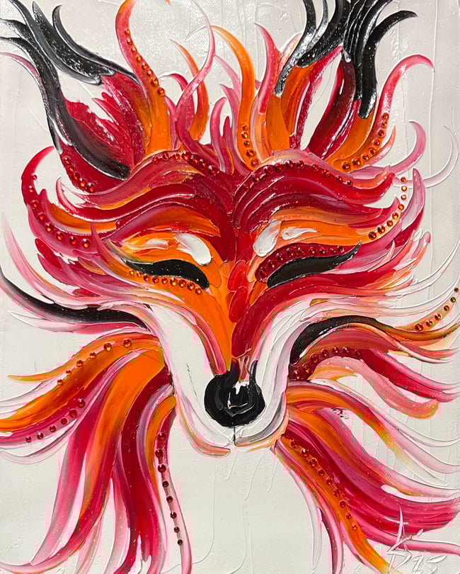 “The Tribal Muse” - 11”x14” oil on canvas ready to ship TODAY!