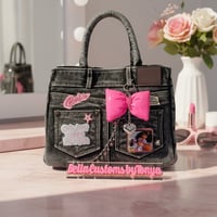 Image 2 of Black Junk Denim Bag