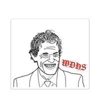 WDHS SMILING DAFOE STICKER