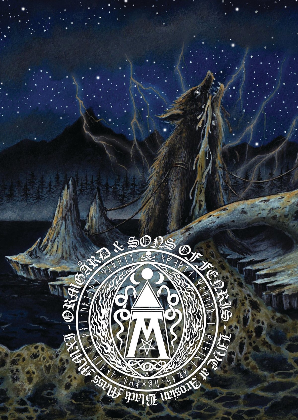 Ormgård / Sons of Fenris - LIVE at Arosian Black Mass MMXI DVD