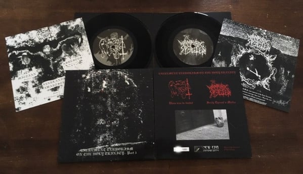 Wrok / The Wampyric Specter – Excrement Terrorism On The Holy Trinity - Part 3 7" EP
