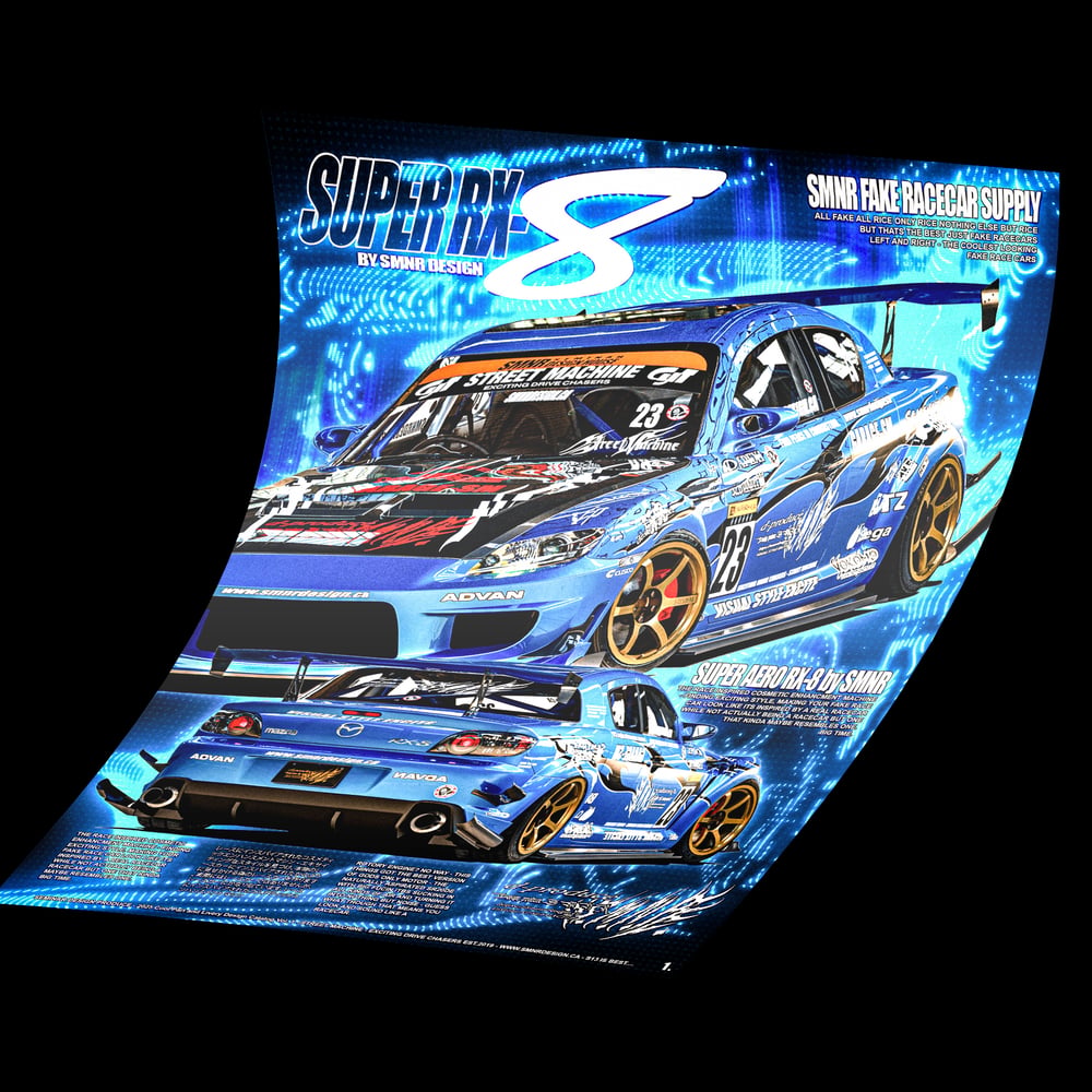 SMNR Design RX-8 Poster 