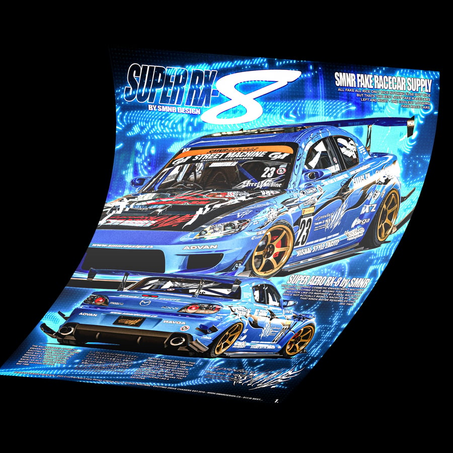 SMNR Design RX-8 Poster 