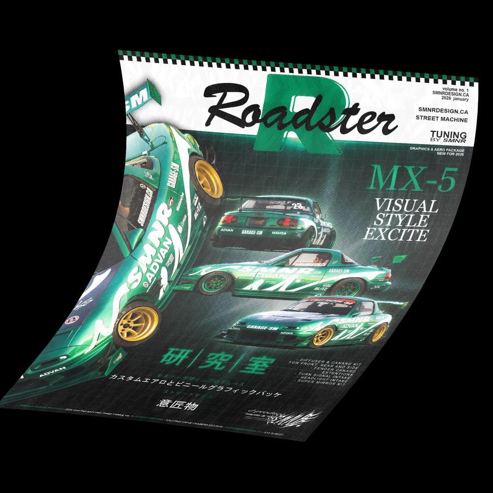 SMNR Design Roadster Poster 