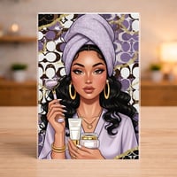 Image 2 of Planner Dashboard Cover - set of 8 Coa*h Latina Purple