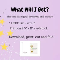 Image 3 of Hello Baby Muslim Card