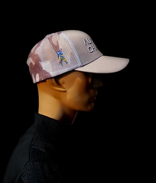 Image of WT Camo Mesh alphacharlIΞ Cap