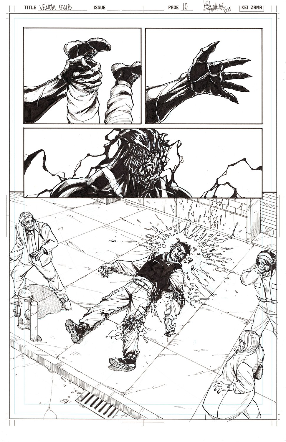 Image of Venom: Black, White & Blood (2025) #4 Page 10