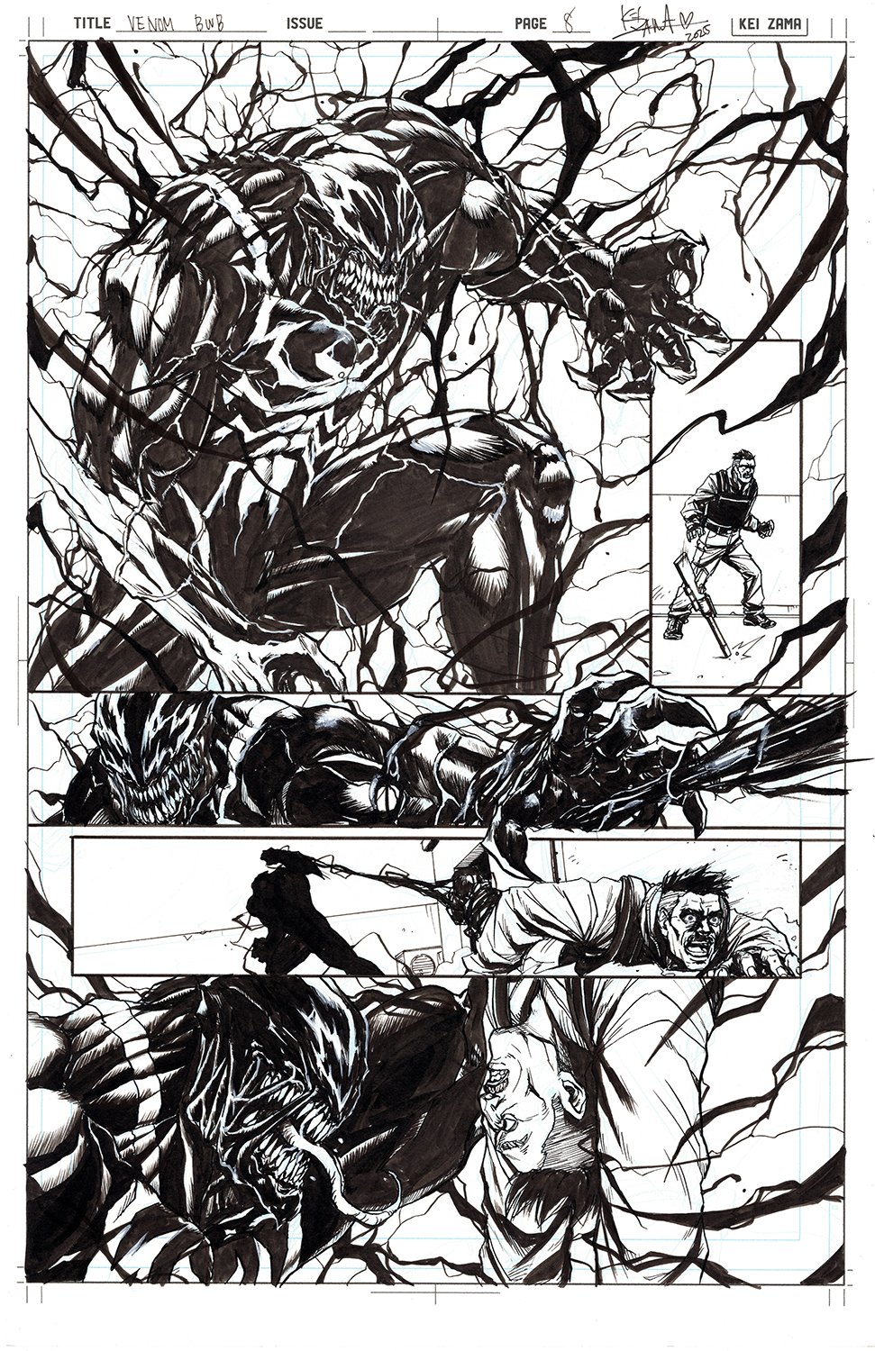 Image of Venom: Black, White & Blood (2025) #4 Page 8