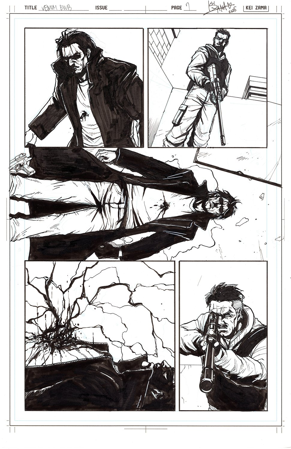 Image of Venom: Black, White & Blood (2025) #4 Page 7