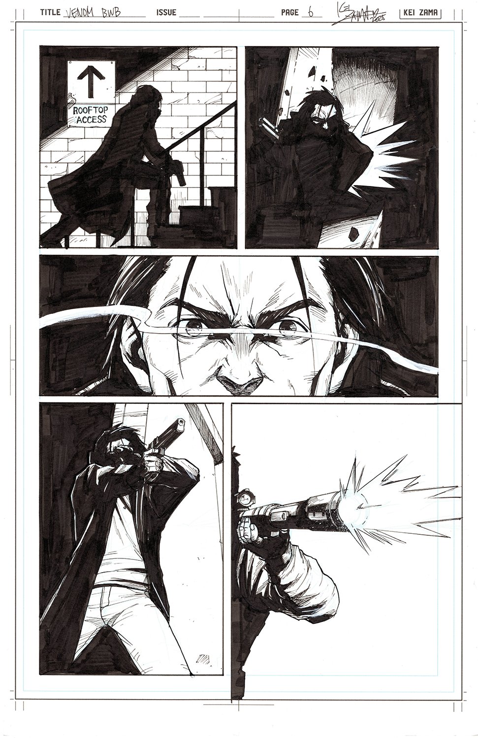 Image of Venom: Black, White & Blood (2025) #4 Page 6