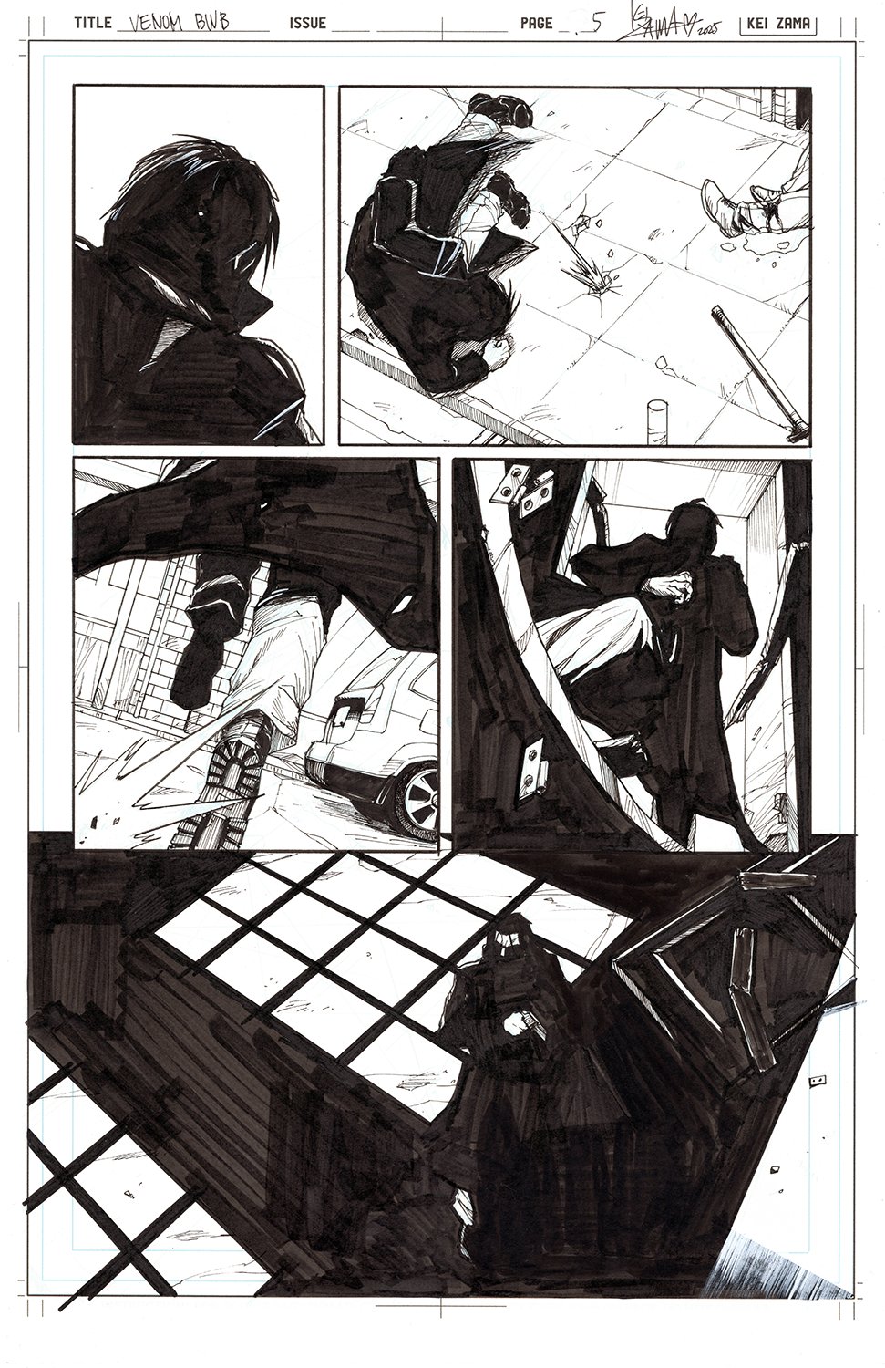 Image of Venom: Black, White & Blood (2025) #4 Page 5