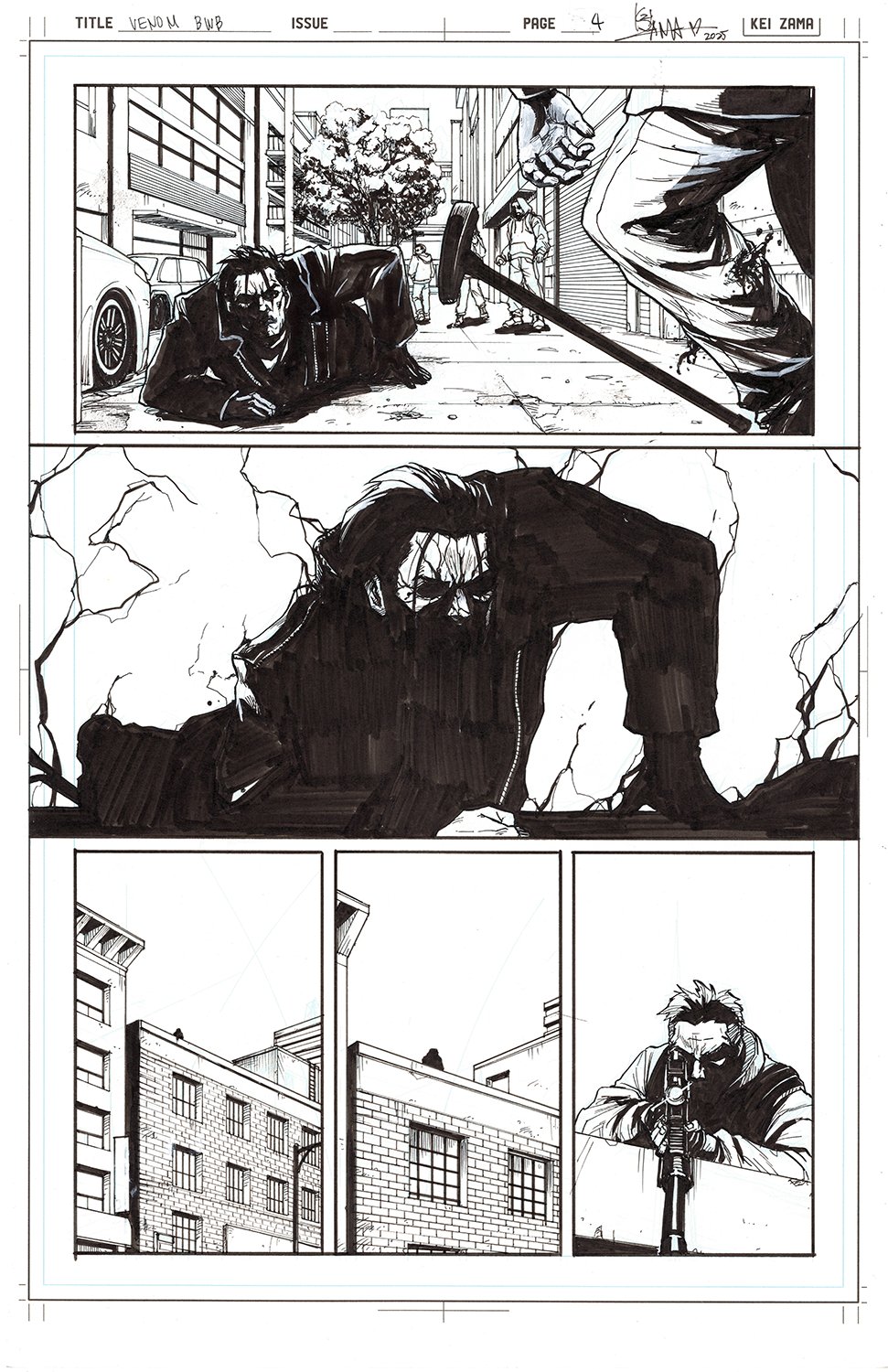 Image of Venom: Black, White & Blood (2025) #4 Page 4