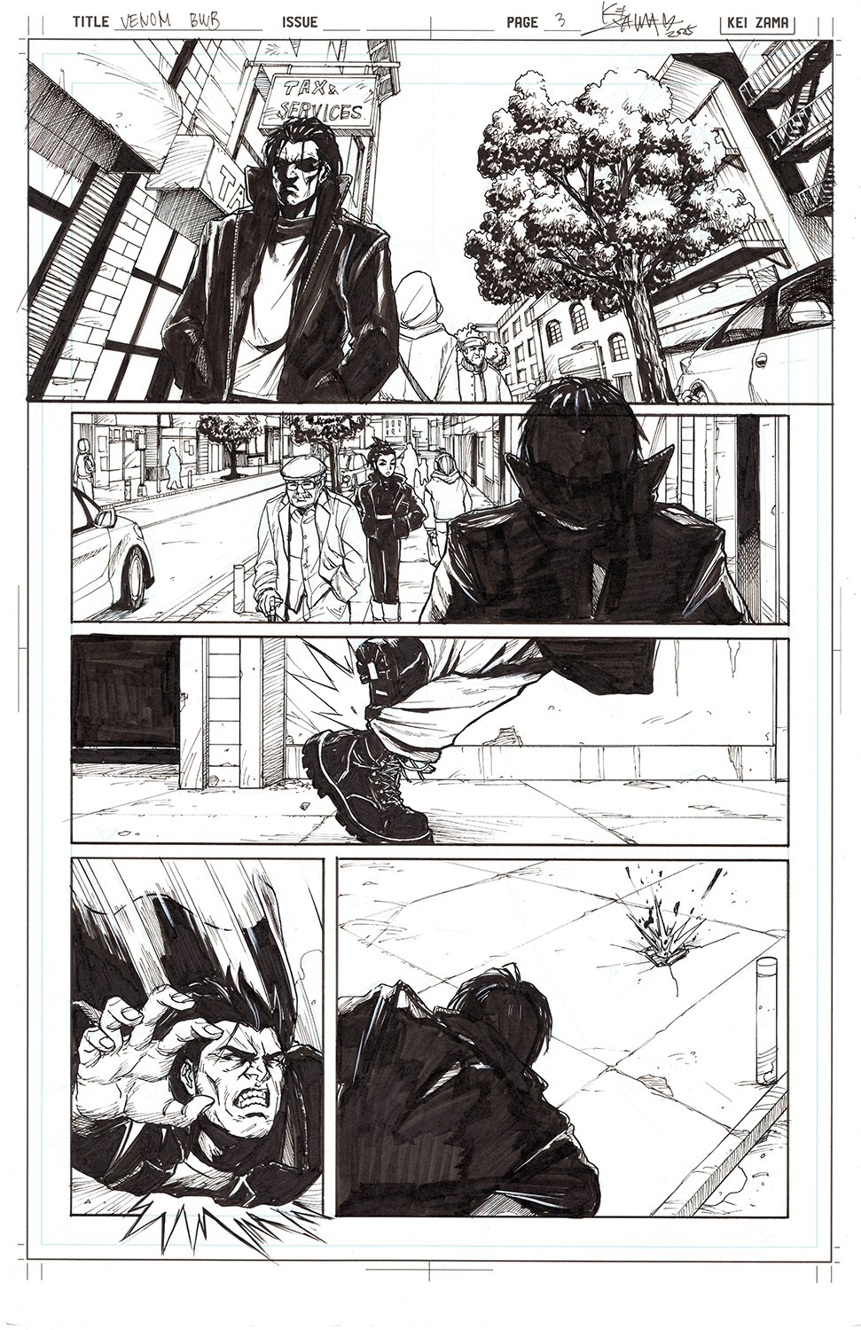 Image of Venom: Black, White & Blood (2025) #4 Page 3