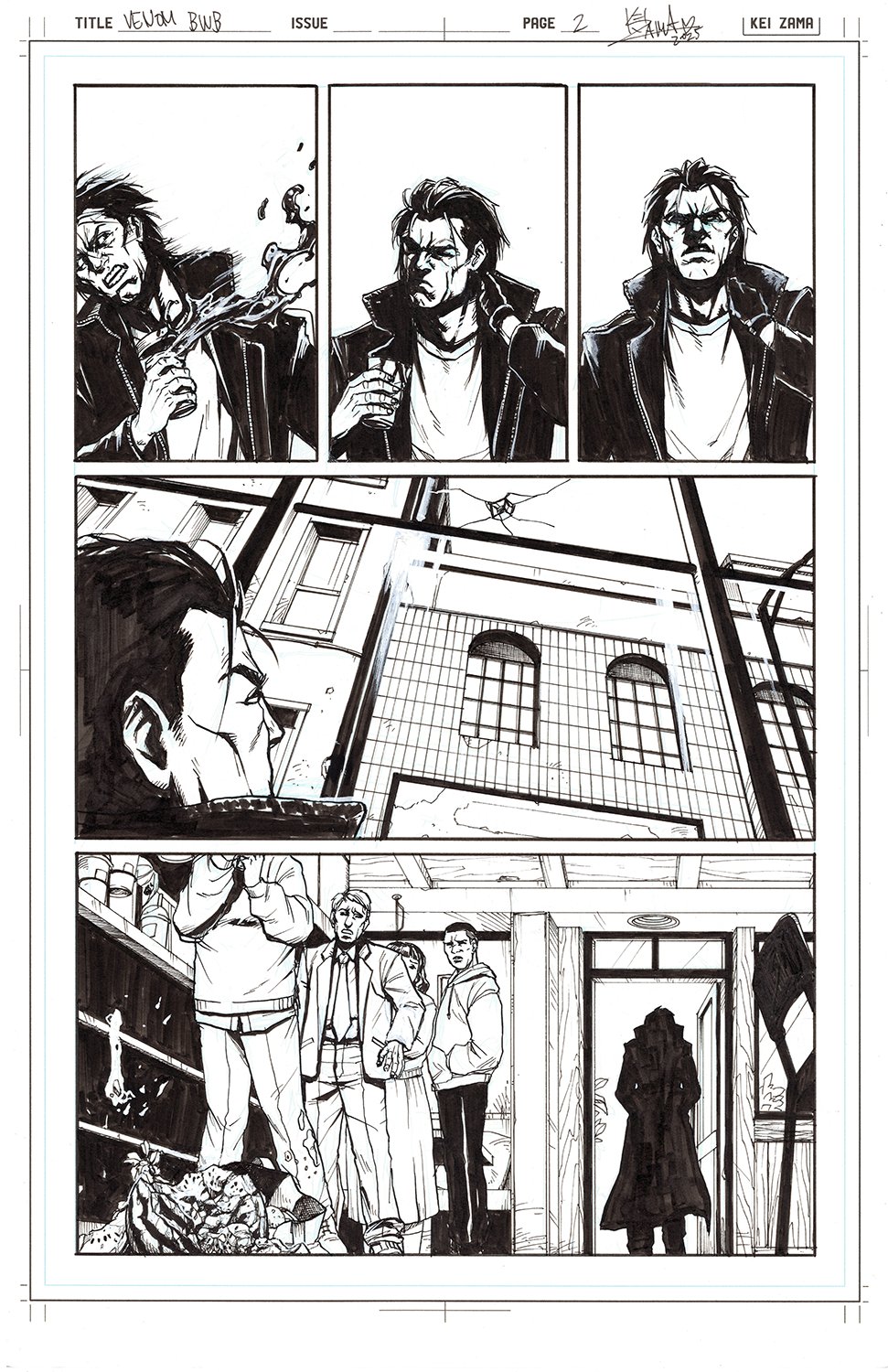 Image of Venom: Black, White & Blood (2025) #4 Page 2